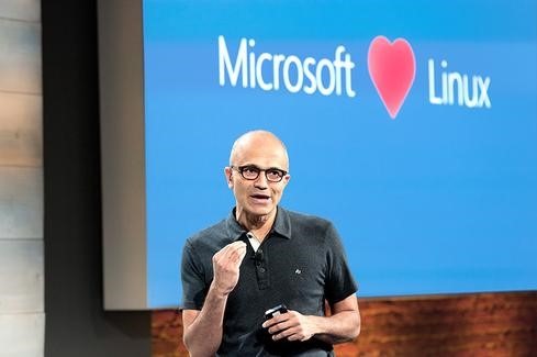 Satya Nadella’s Microsoft loves open source software [Image Credit: Microsoft]