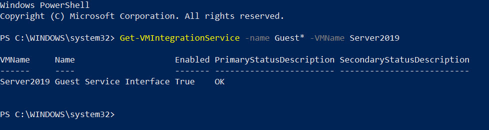 Check that guest services are enabled for the Windows Server VM (Image Credit: Russell Smith)