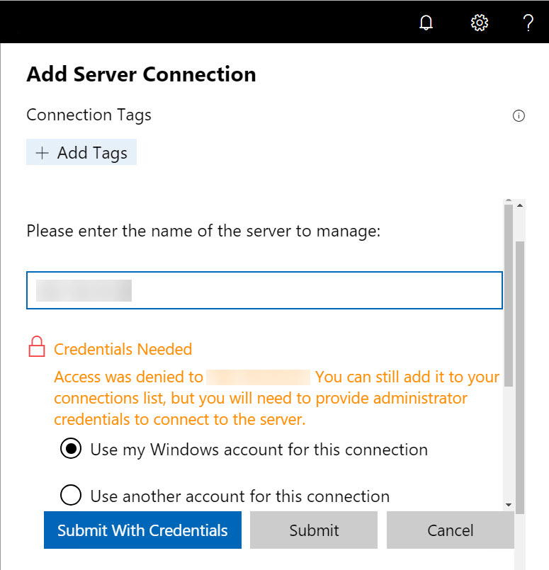 Connect Windows Admin Center to an Azure virtual machine (Image Credit: Russell Smith)