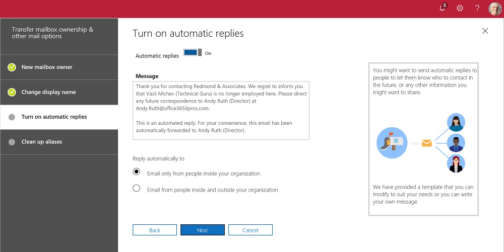 Office 365 Delete User 2