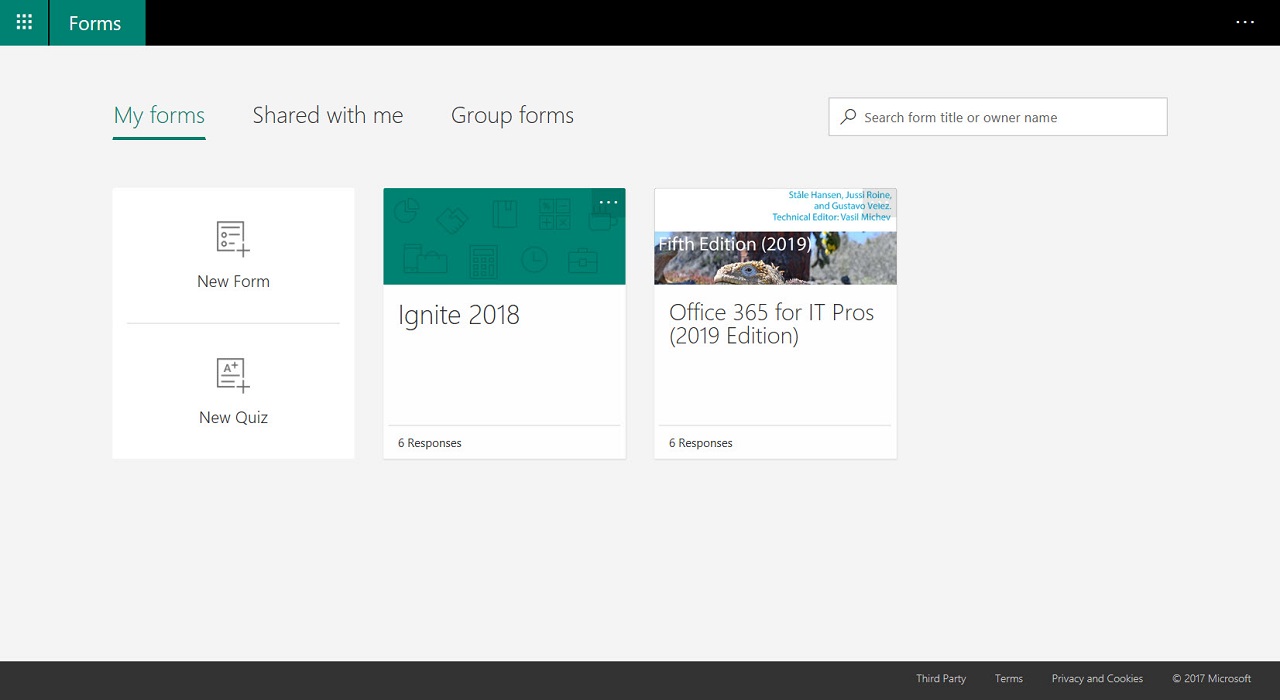 Forms – an Undervalued Part of Office 365 - Petri IT Knowledgebase