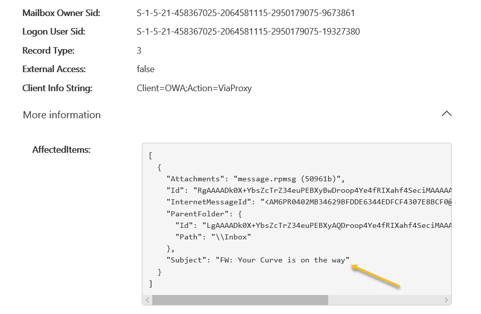 Audit Data Office 365 