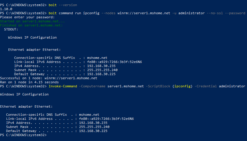 Run commands remotely on Windows Server using Puppet Bolt (Image Credit: Russell Smith)