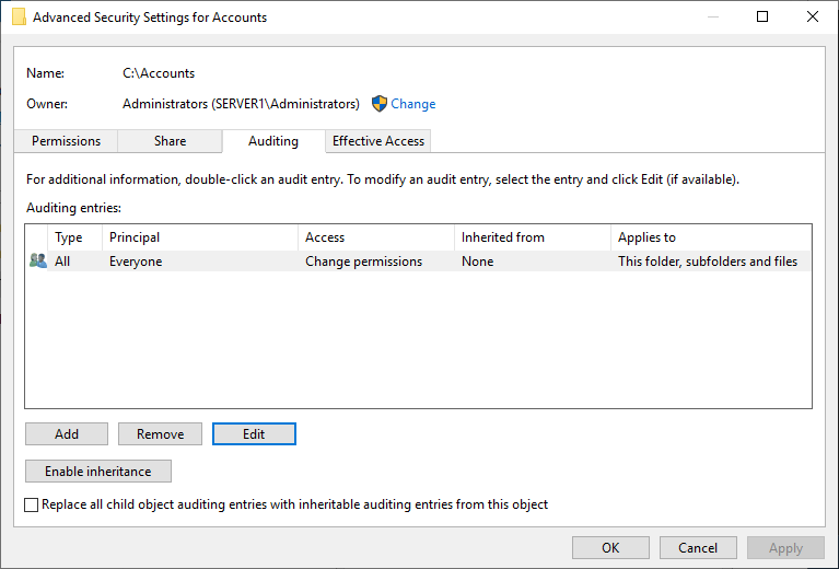 How to Audit Permission Changes on Windows File Servers (Image Credit: Russell Smith)