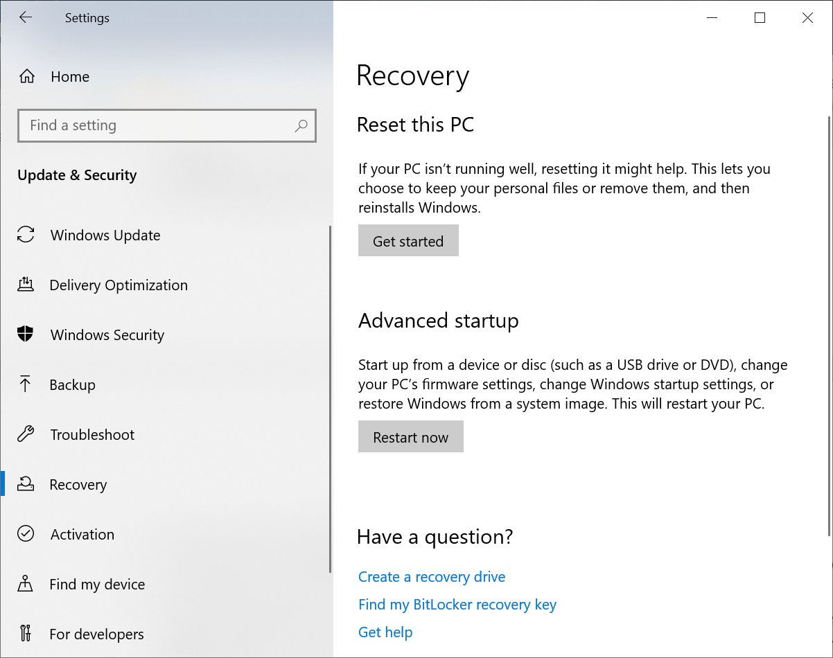 How to Factory Reset Windows 10 Using Reset this PC