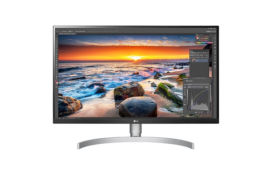 Connecting a high resolution 4K display to a notebook (Image Credit: LG)