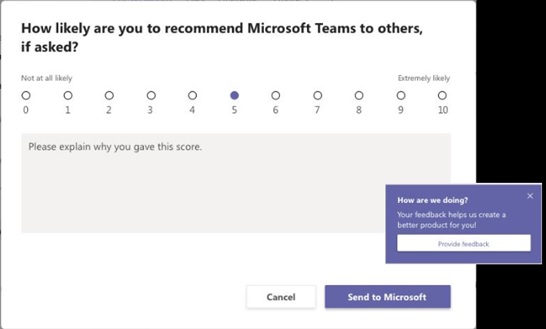 Teams Survey