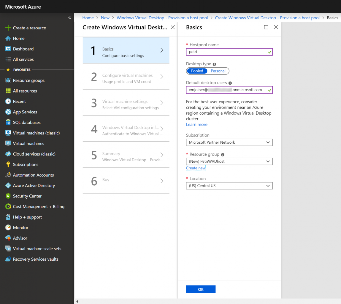 How to Provision a Windows Virtual Desktop Host Pool (Image Credit: Russell Smith)