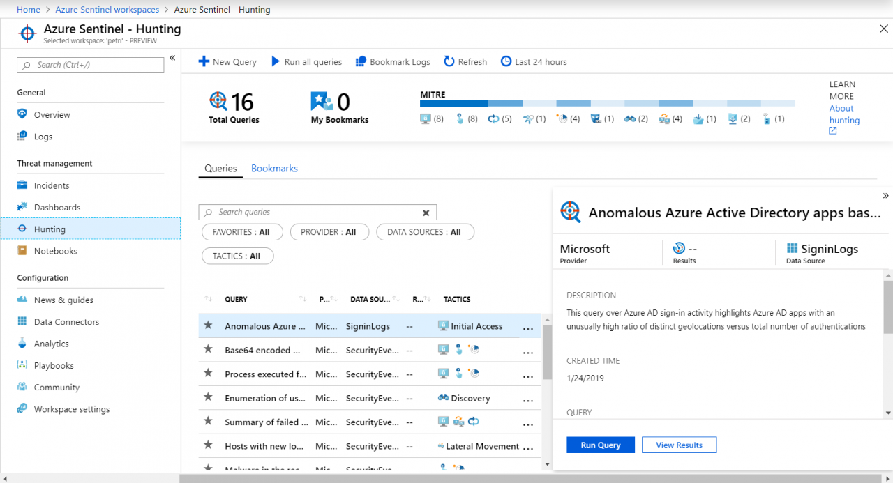 Azure Sentinel, Microsoft’s Cloud-Native SIEM Solution, Is Now Generally Available (Image Credit: Russell Smith)