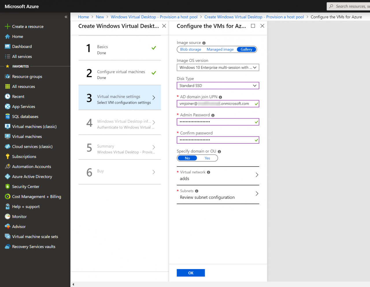 How to Provision a Windows Virtual Desktop Host Pool (Image Credit: Russell Smith)