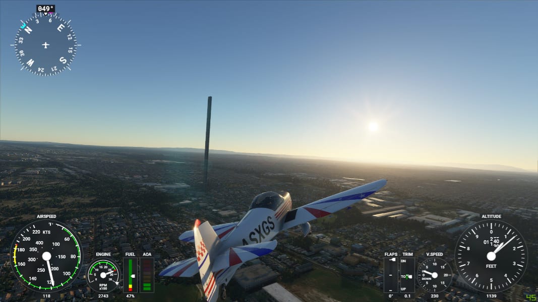 flight sim spire