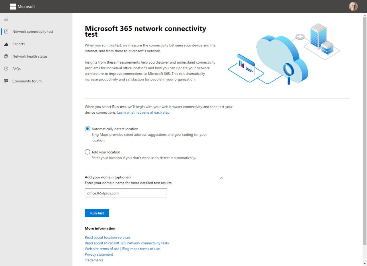 Network Connectivity Tool