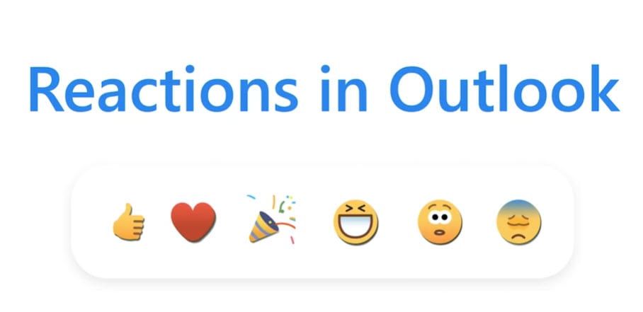 Outlook Reactions