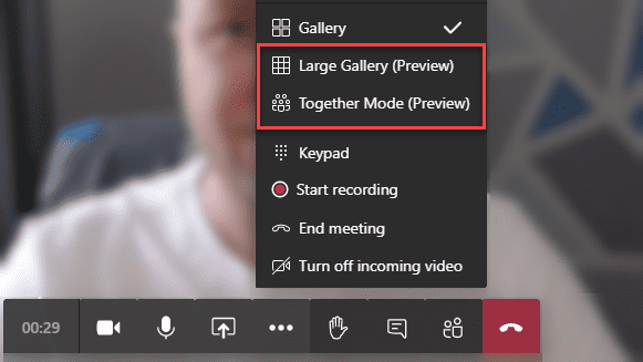 Figure 3 New Preview Options