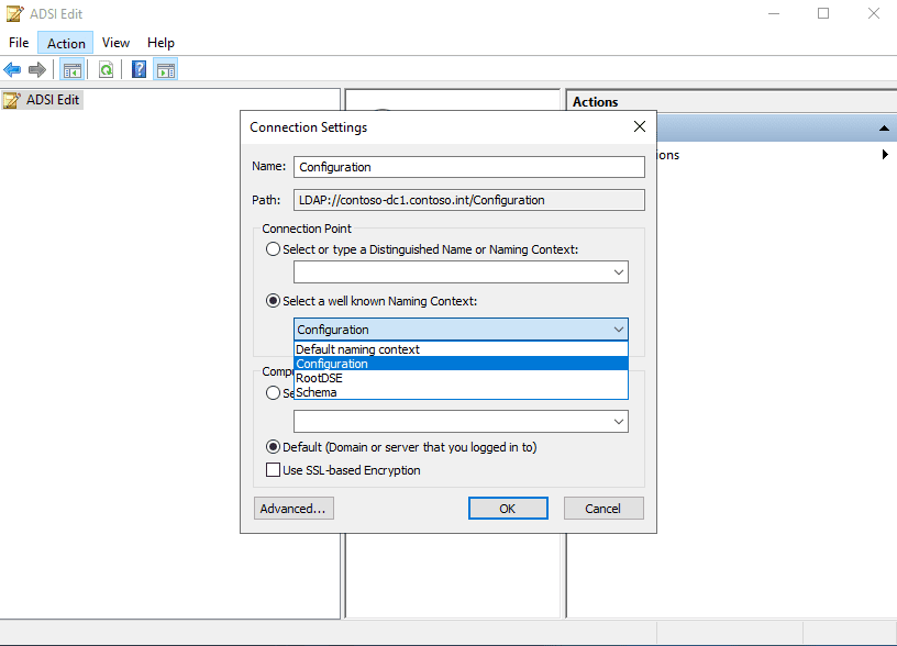 05 azure ad connect hybrid join adsi edit config 1 1