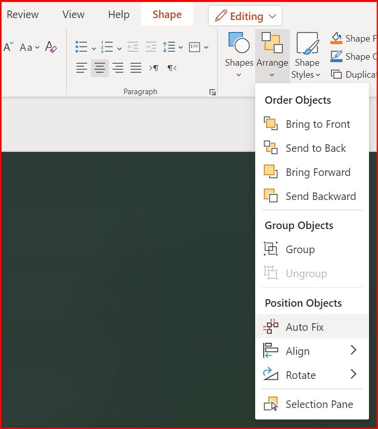 PowerPoint: Aligning, Ordering, and Grouping Objects