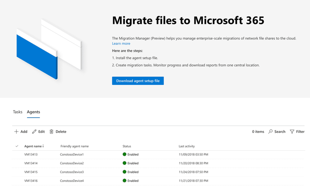 Migration manager