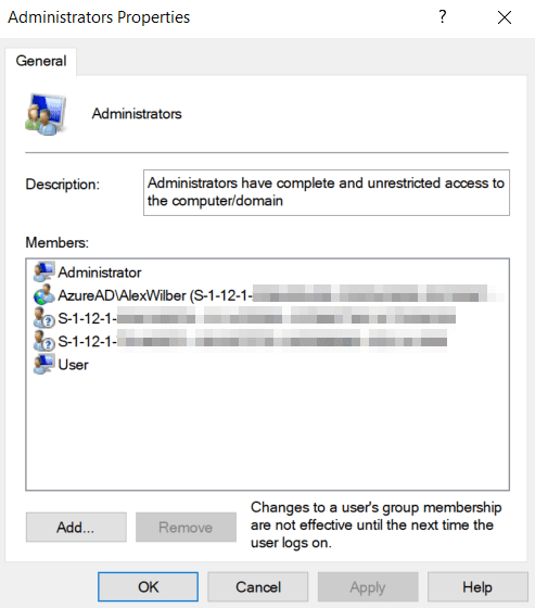 azure ad joined device local admin group2