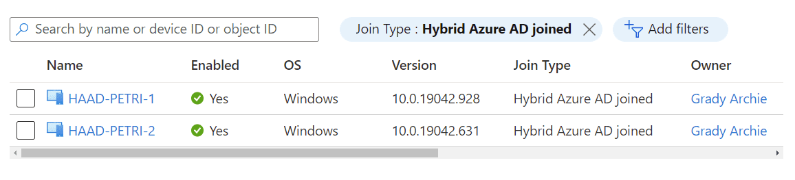 02 azure ad hybrid joined devices