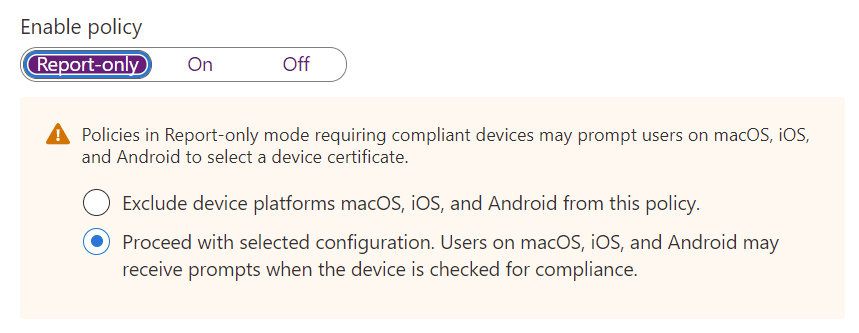 05 conditional access report only