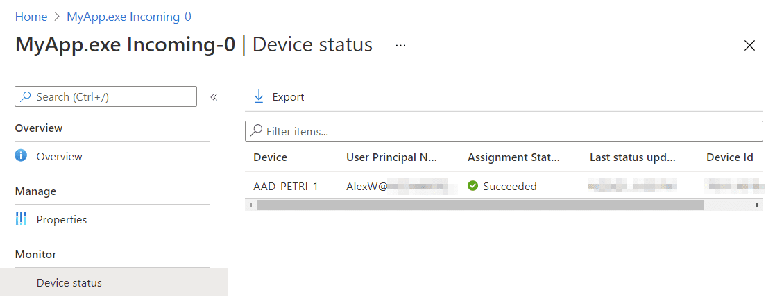 05 endpoint security firewall rule device status