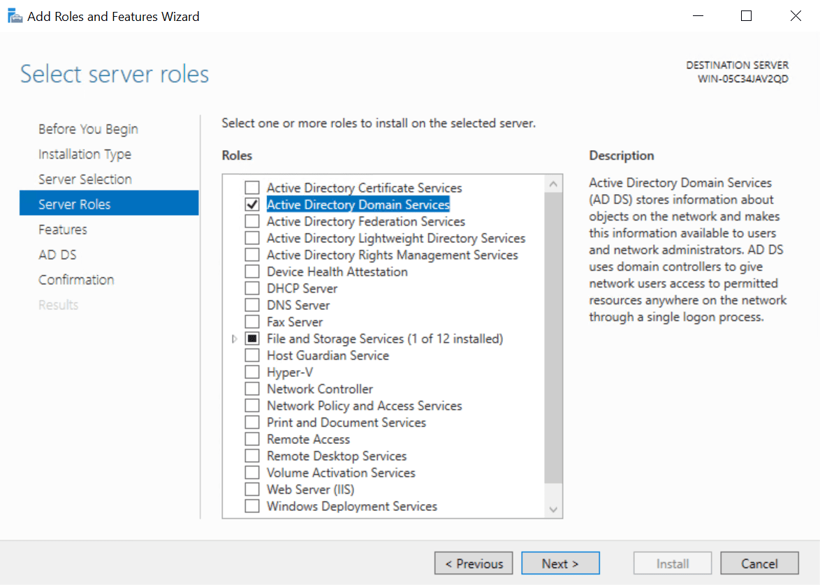 Guide How To Install Active Directory In Windows Server Server