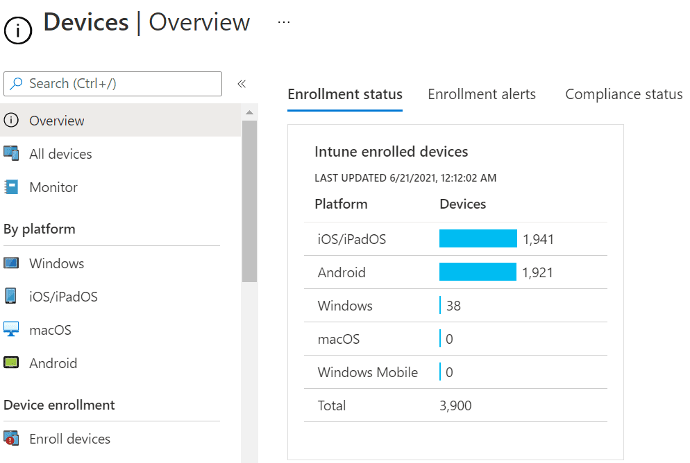 Intune Devices Overview