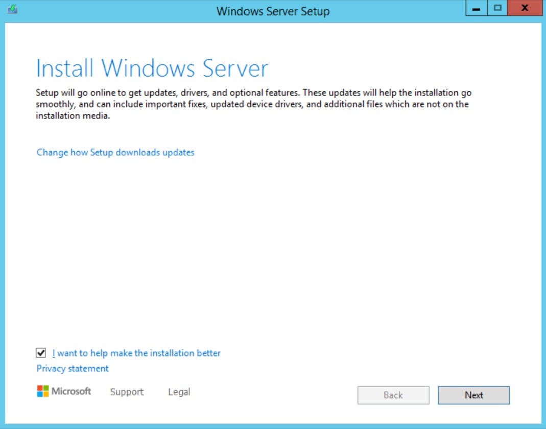 Windows Server 2022 Upgrade