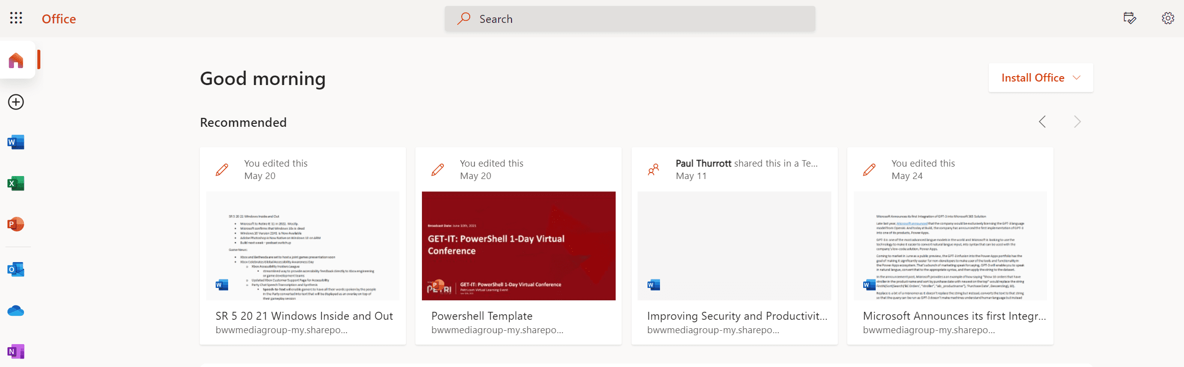 Microsoft Search