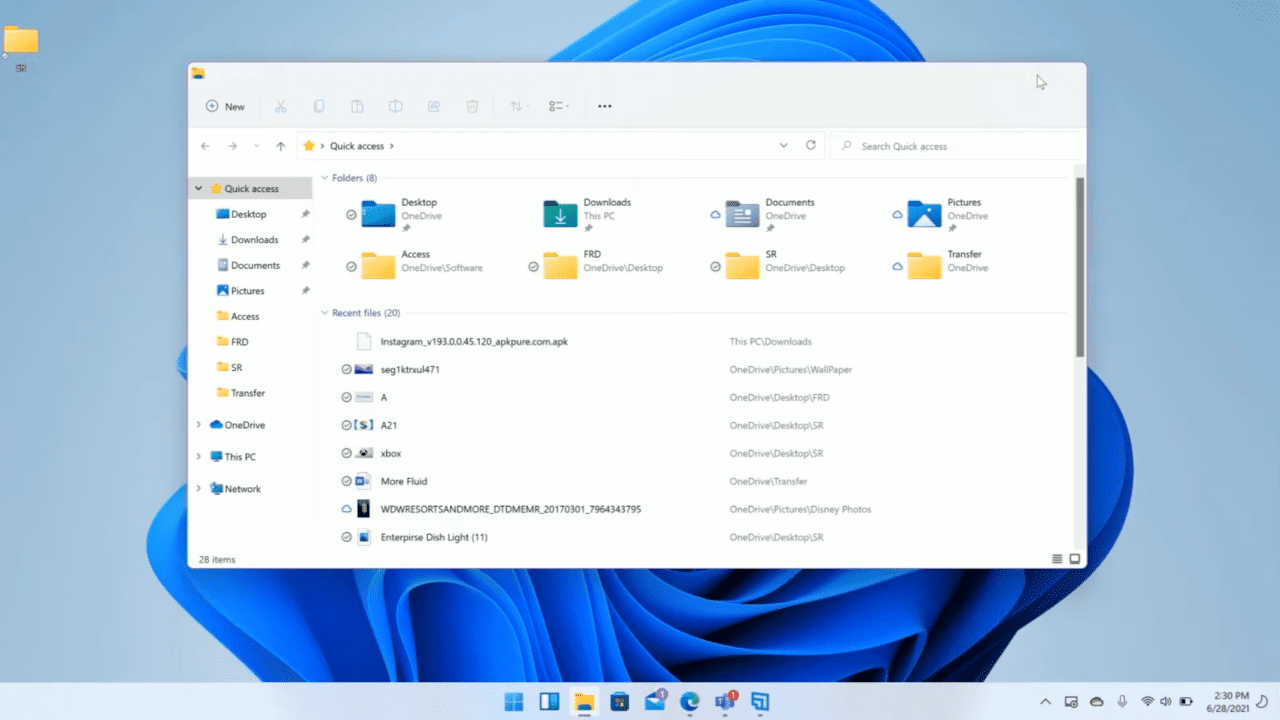 Windows 11 File Explorer