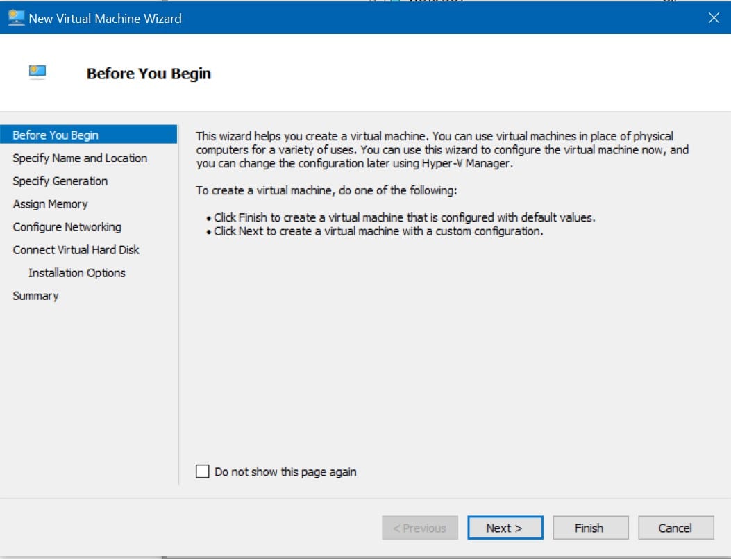Getting Started with a Virtual Machine