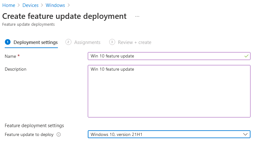 Configure Windows update settings in Microsoft Endpoint Manager (Intune)