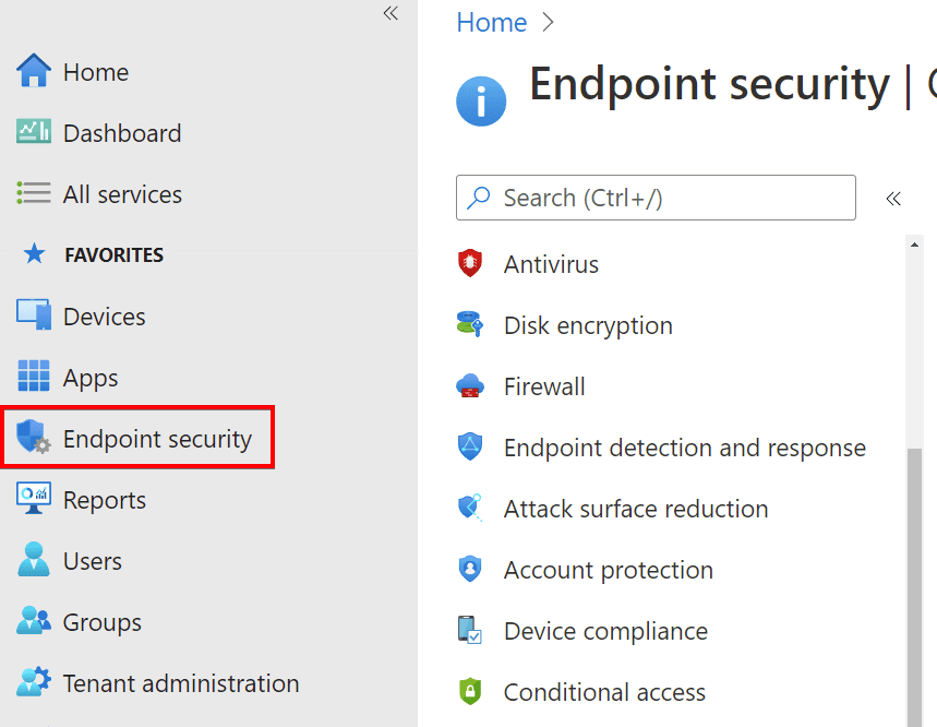 Microsoft Defender for Endpoint - endpoint detection and response