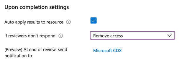 Choose whether to automatically apply the adjustments, modify if no one responds, or notify a different user that the AR period has ended