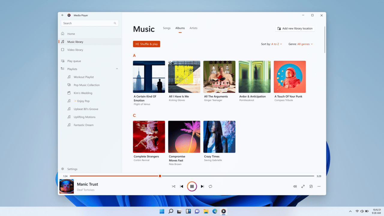 New Media Player for Windows 11
