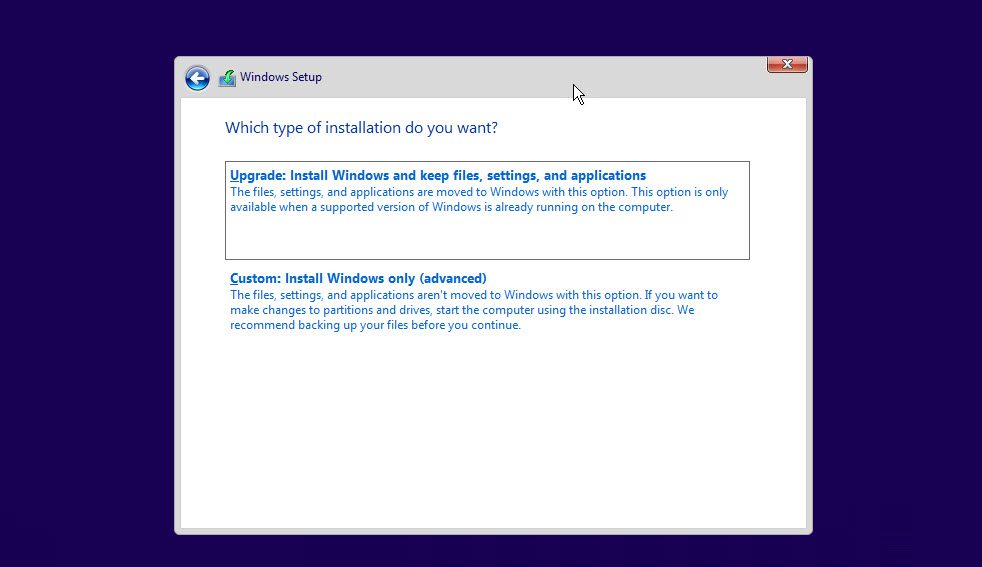 Upgrade or install new Windows 11