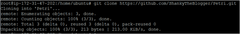 Cloning the Git Repository on your machine