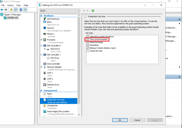 Install Active Directory Domain Controllers in a Virtual Machine
