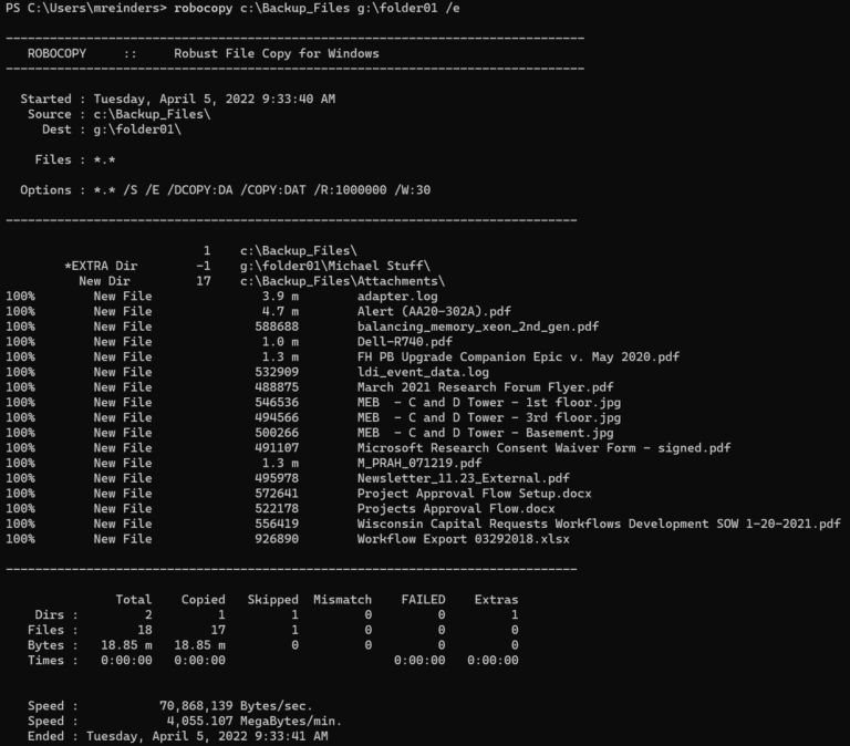 A Complete Guide to Robocopy Petri IT Knowledgebase