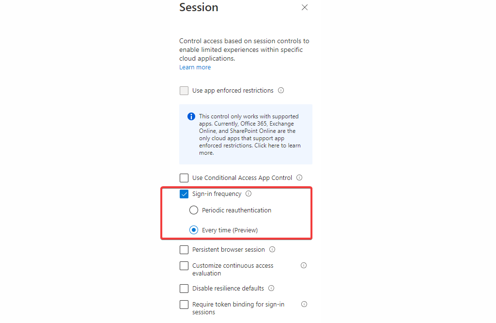 Microsoft's Azure AD Conditional Access Service Can Now Require Reauthentication