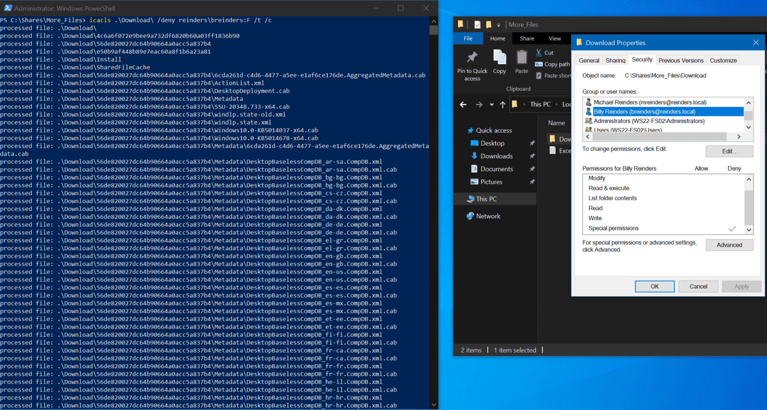 Using Icacls to Manage File Permissions - The Definitive Guide