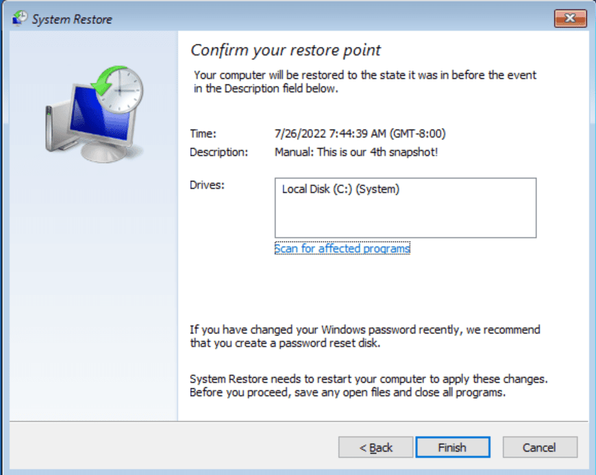 How to Recover Your PC Using System Restore on Windows 10 | Petri