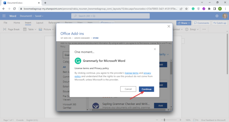 How to Install Grammarly for Word and Outlook | Petri