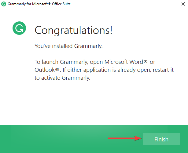 install grammarly for word