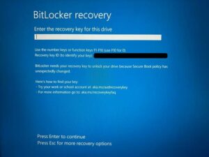 Microsoft Acknowledges BitLocker Issues on Windows 11