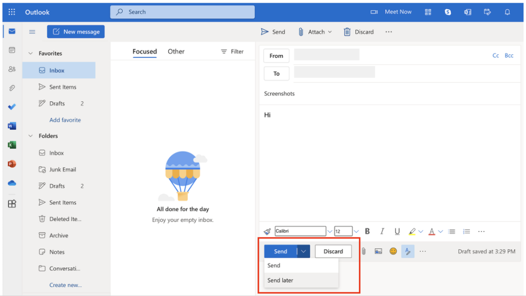 How To Schedule An Email In Outlook Petri IT Knowledgebase