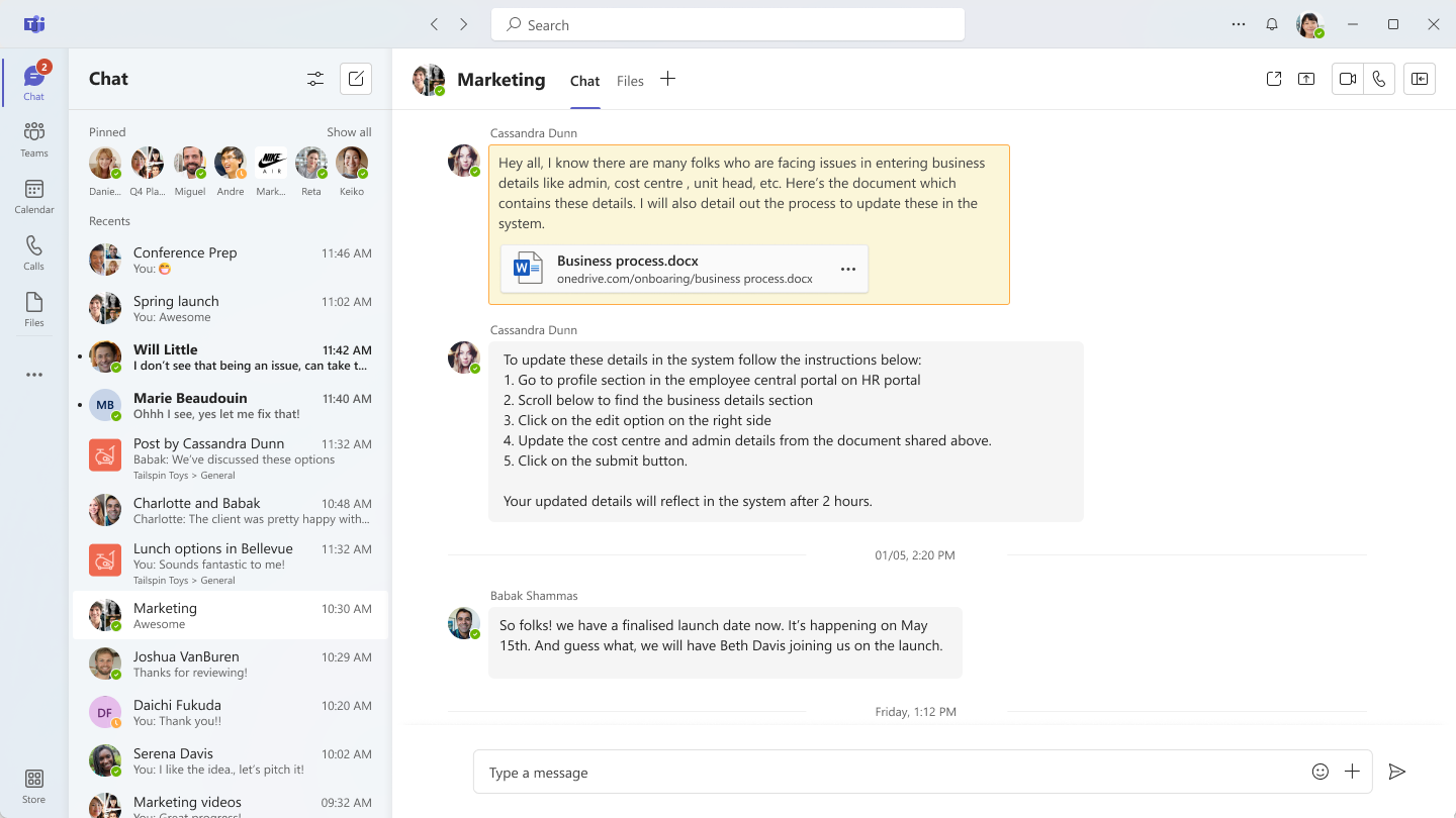 Microsoft Teams Lets Users View Full Chat Conversation Thread in Search