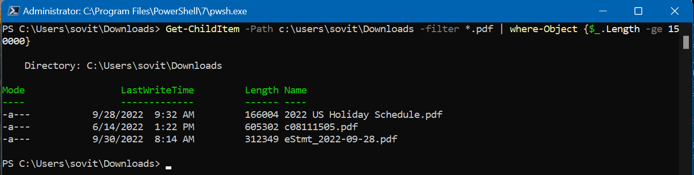 Filtering With Powershell Where Object Easy Examples Petri