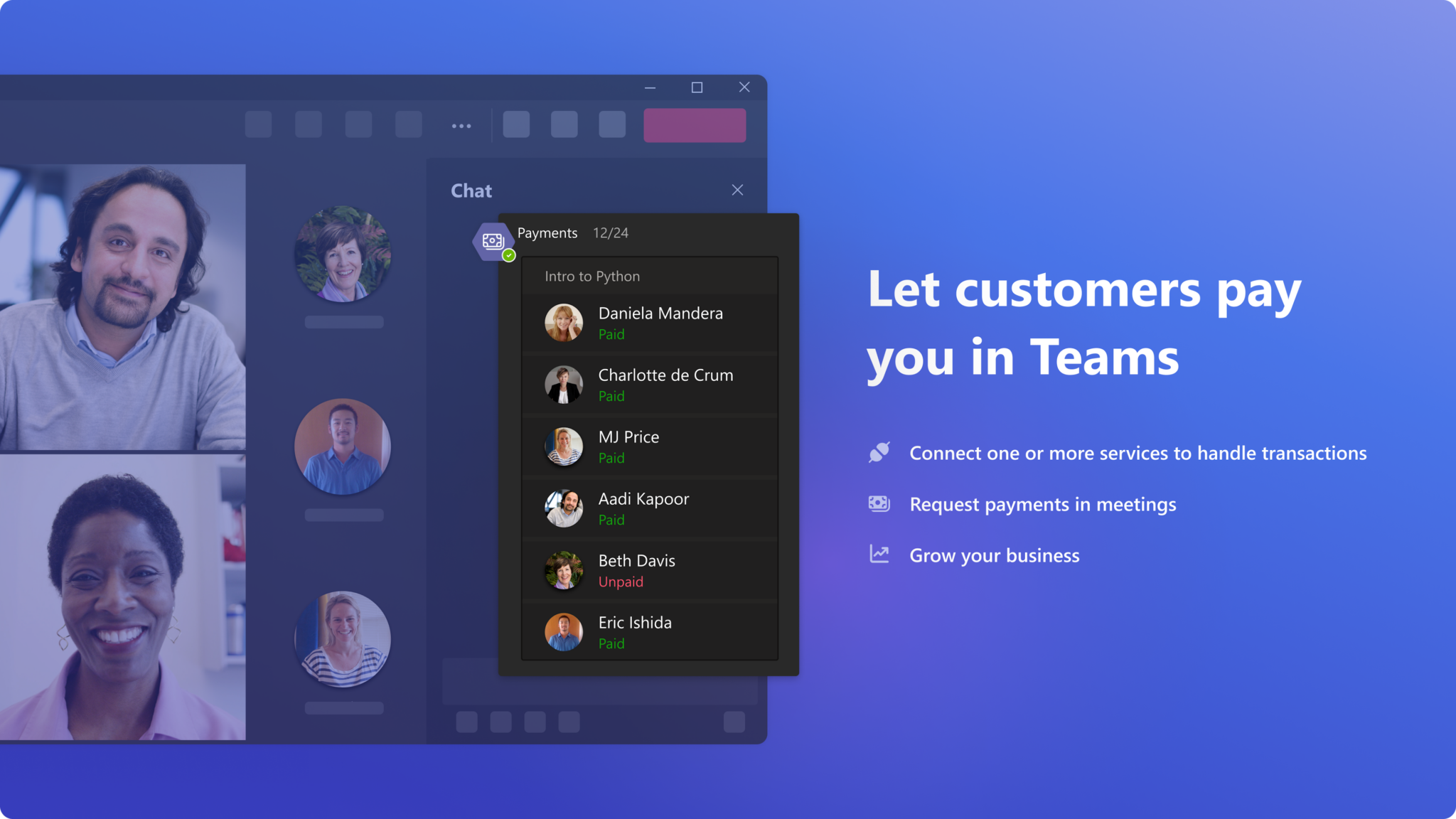 Microsoft Teams Meetings to Let Users Request Payments Next Month