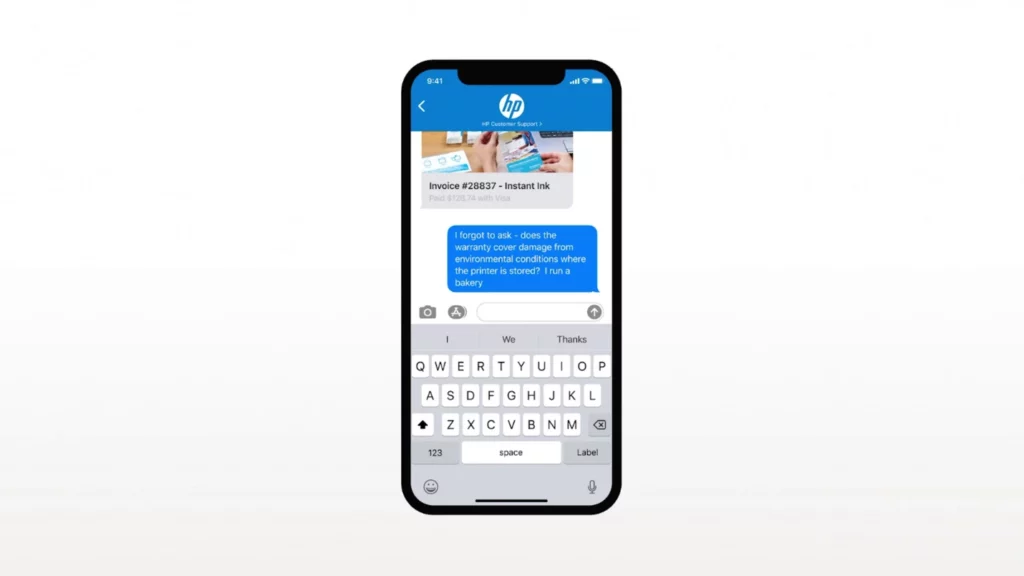 The Microsoft Digital Contact Center Platform supports multi-channel communication